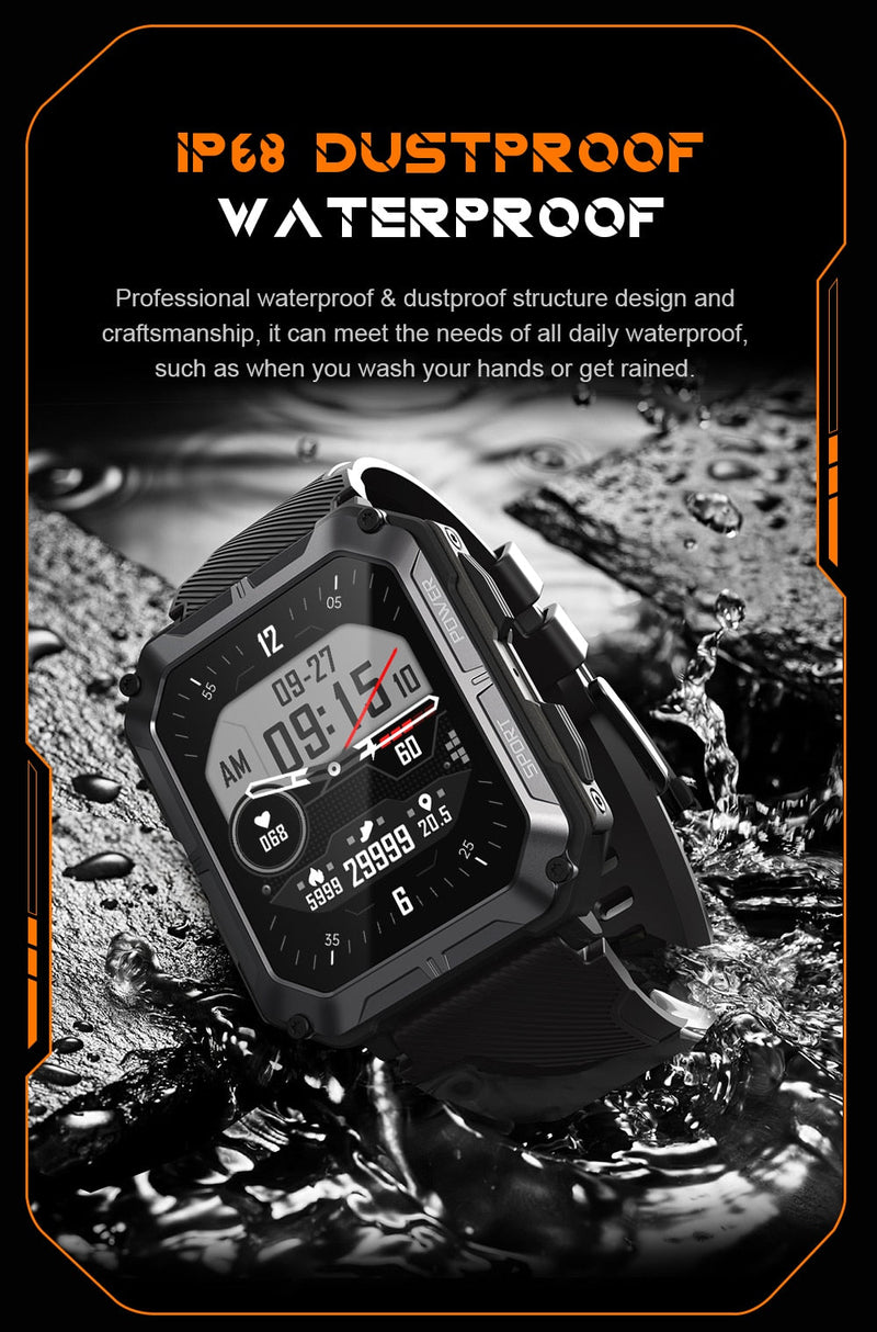 SolidWatch™ - o relogio militar smartwatch indestrutível